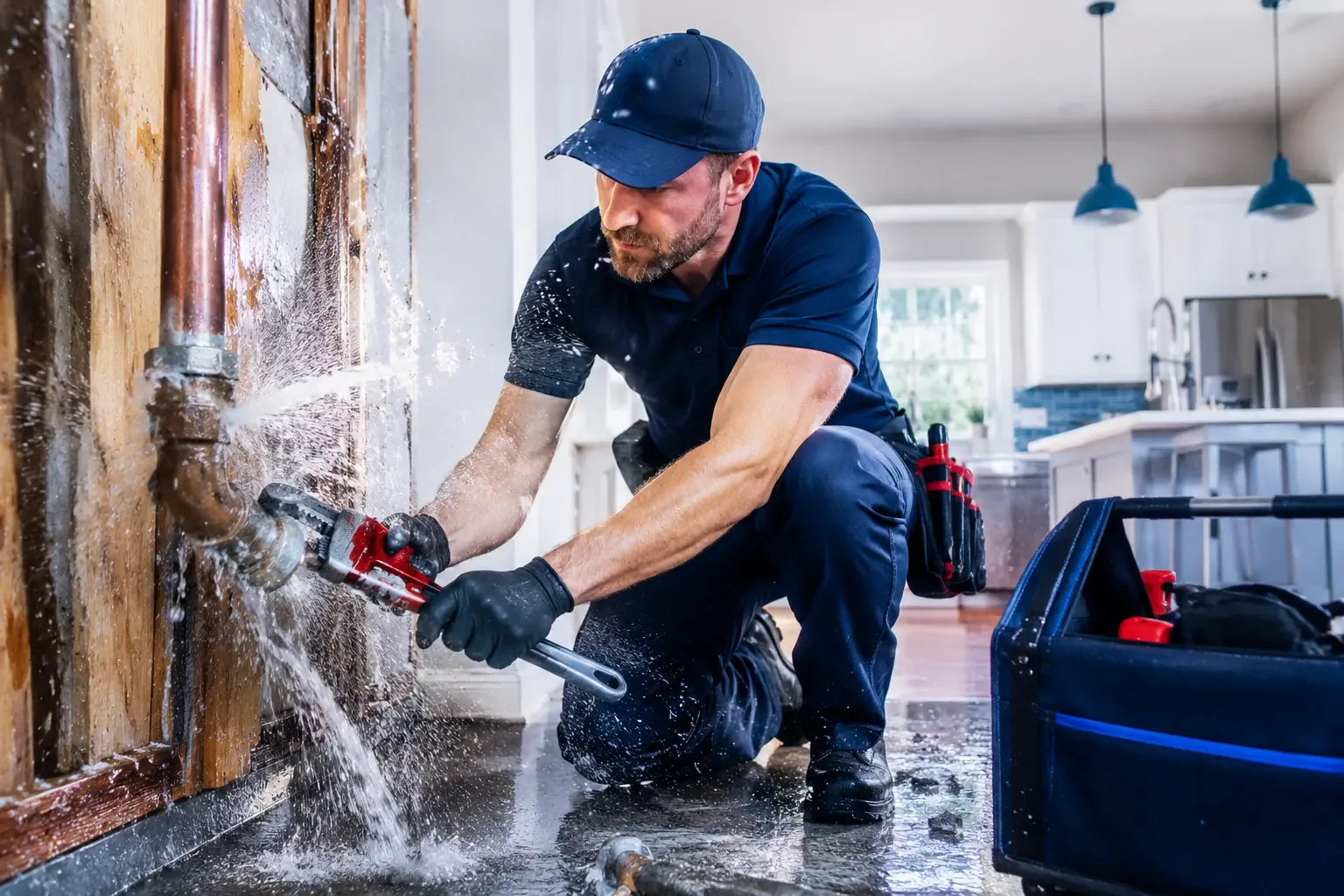 Local emergency pipe repair professionals in Martha, OK